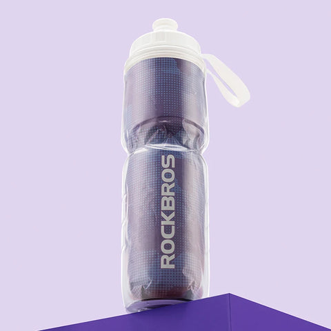 ROCKBROS 750ml Insulated Water Bottle – Ideal for Cycling, Hiking, and Outdoor Activities