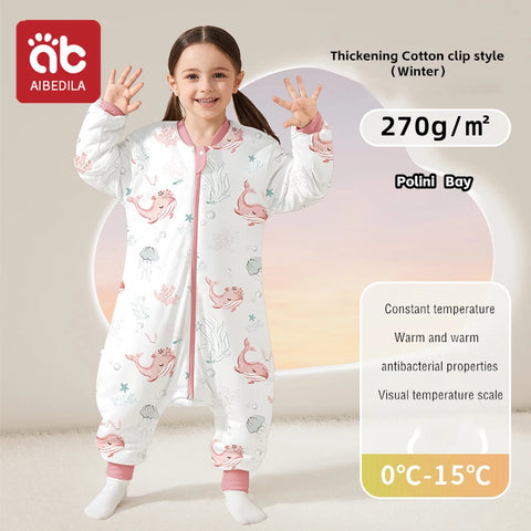 AIBEDILA Baby Sleeping Bag for Winter
