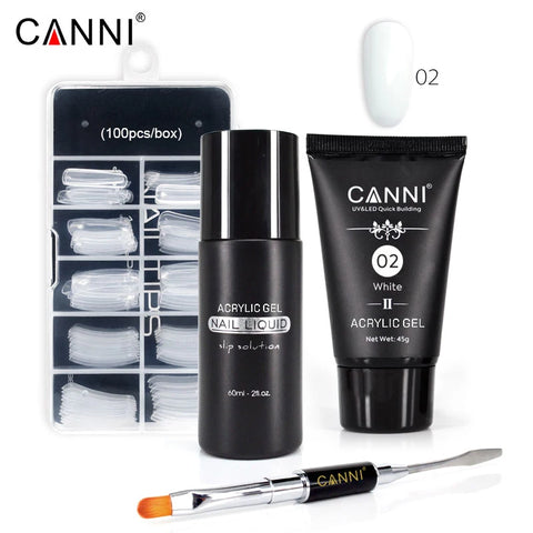 CANNI Poly Nails UV Gel Nail Art Manicure