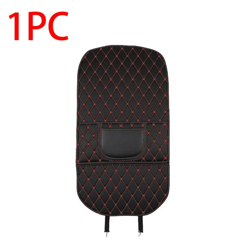 PU Leather Car Seat Back Protector Pads