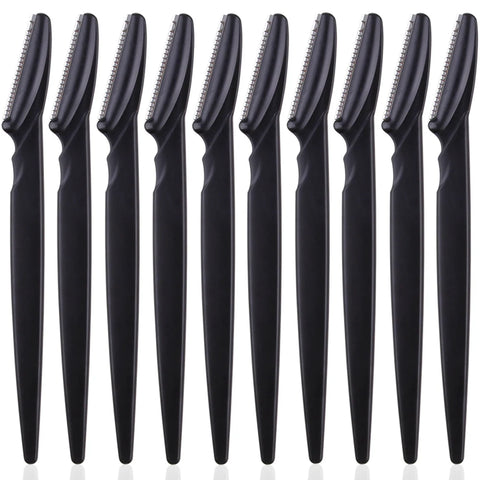 Portable Eyebrow Trimmer - 3/4/10Pcs Safety Blade Shaver for Women