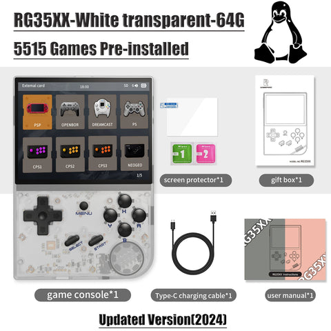 ANBERNIC RG35XX PLUS Retro Handheld Game Player