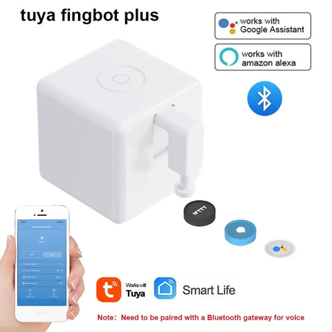 Tuya Zigbee Bluetooth Fingerbot Plus Robot Button Pusher
