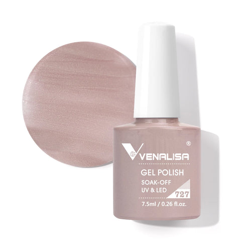 Venalisa HEMA GRATIS Nagelgellak Glitter - French Nail Jelly Pink Nude Collectie