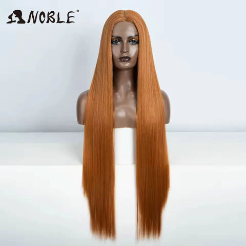 Noble Cosplay Wigs for Black Women - 38 Inch Ombre Blonde Lace Wig