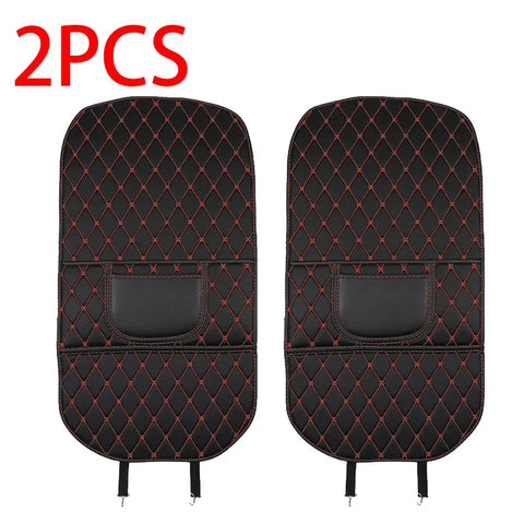 PU Leather Car Seat Back Protector Pads