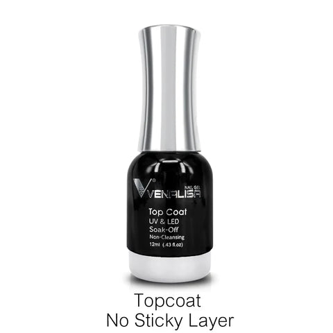 Venalisa Tempered Top Coat Nagellak Gel - 111 Kleuren 