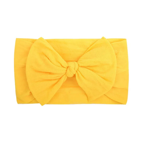 1 stuk pasgeboren babyhoofdband voor meisjes - zachte nylon tulbandstrikken haaraccessoires