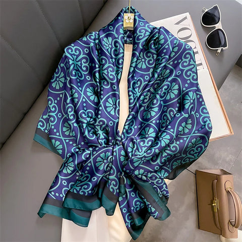 Luxury Silk Scarf Wrap for Women