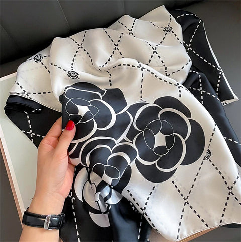 Luxury Silk Scarf Wrap for Women