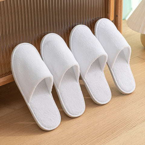 5 Pack Non-slip Disposable Hotel Slippers