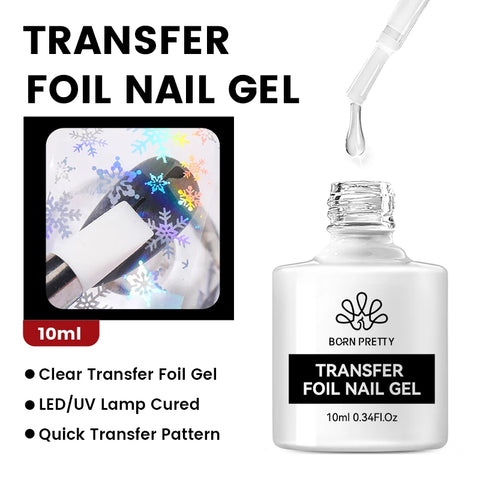 BORN PRETTY 10ml Jelly Nude Glitter Nail Gel Polish