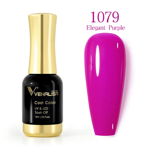 Venalisa Tempered Top Coat Nagellak Gel - 111 Kleuren 