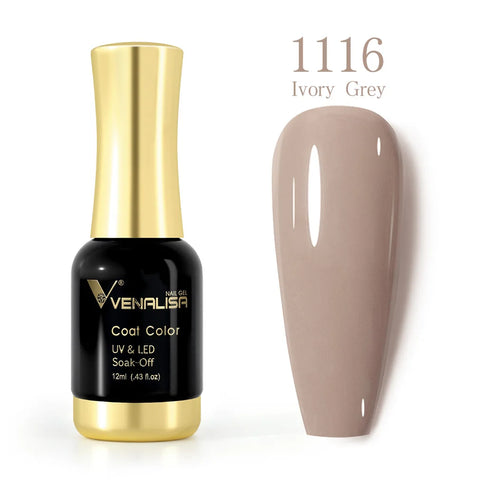 Venalisa Tempered Top Coat Nagellak Gel - 111 Kleuren 