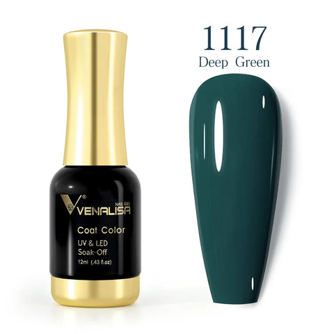 Venalisa Tempered Top Coat Nagellak Gel - 111 Kleuren 
