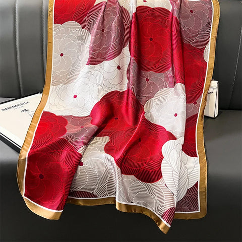 Luxury Silk Scarf Wrap for Women