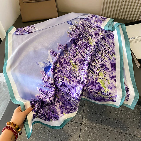 Luxury Silk Scarf Wrap for Women