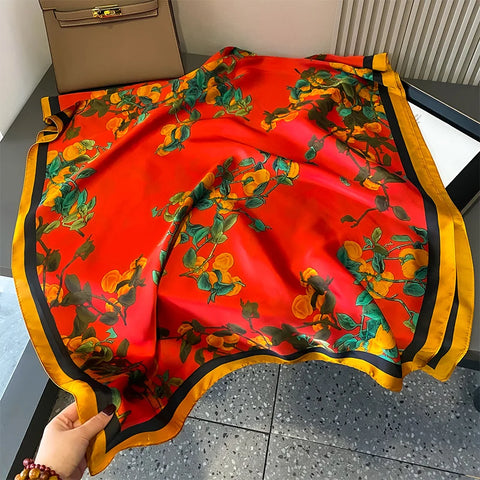 Luxury Silk Scarf Wrap for Women