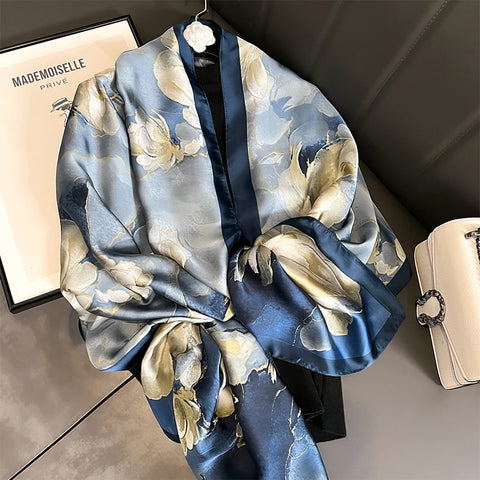 Luxury Silk Scarf Wrap for Women