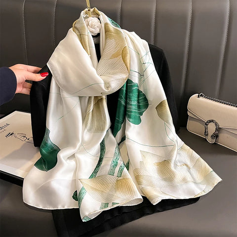 Luxury Silk Scarf Wrap for Women