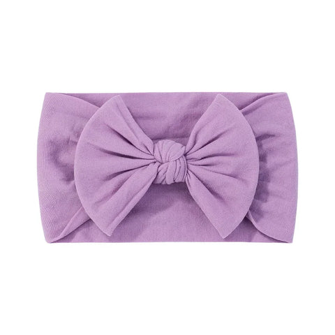 1 stuk pasgeboren babyhoofdband voor meisjes - zachte nylon tulbandstrikken haaraccessoires