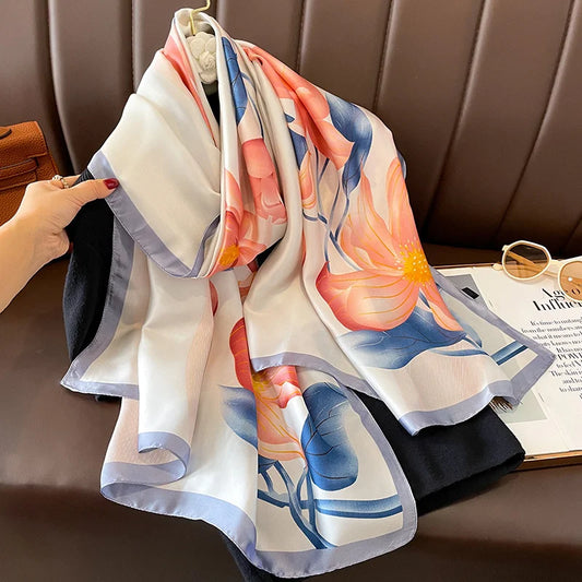 Elegant Women’s 180x90cm Silk Scarves for Every Occasion