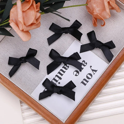 Y2K Girls Mini Hair Clips - Handmade Bow Hairpins and Accessories
