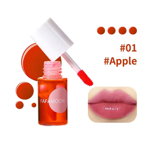 4 Color Fruity Lip Tint Water Gloss Tint