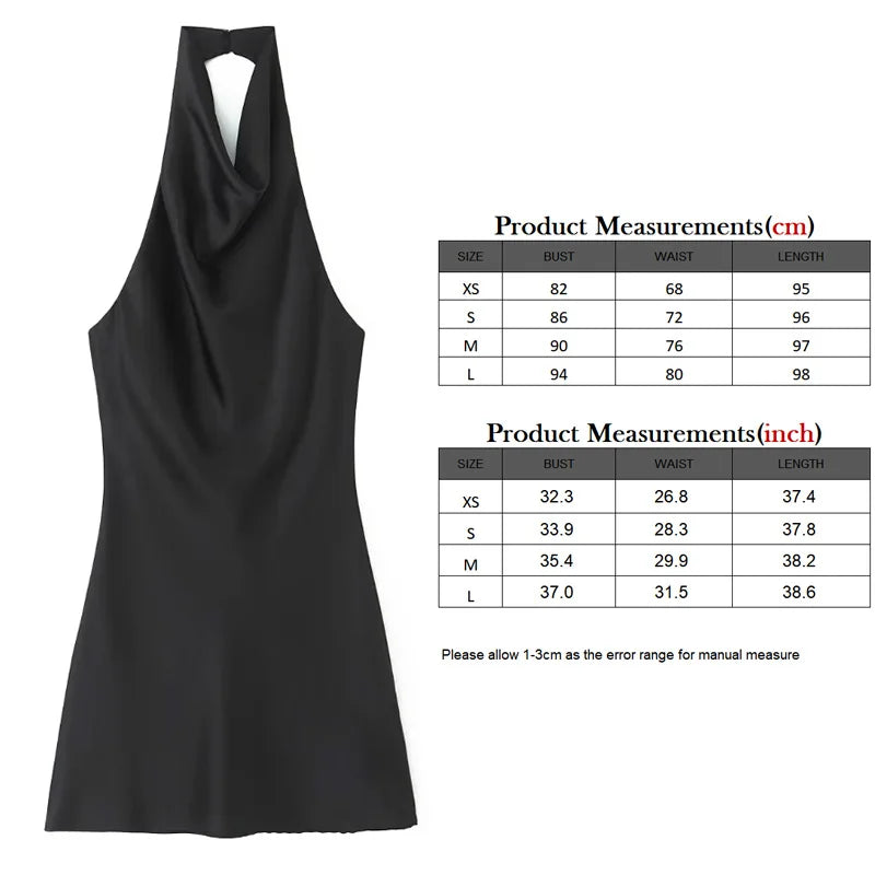 TRAF 2025 Women's Sleeveless Midi Dress