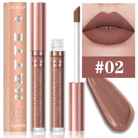 18 Color Waterproof Lip Gloss & Matte Liquid Lipstick Set