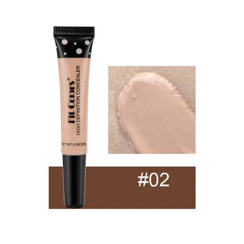 Full Cover Liquid Concealer - 8 Color BB Cream Foundation for Natural Brightening Makeup