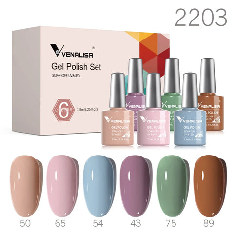 Venalisa Nude Color Elegance Gel Nagellak Kit