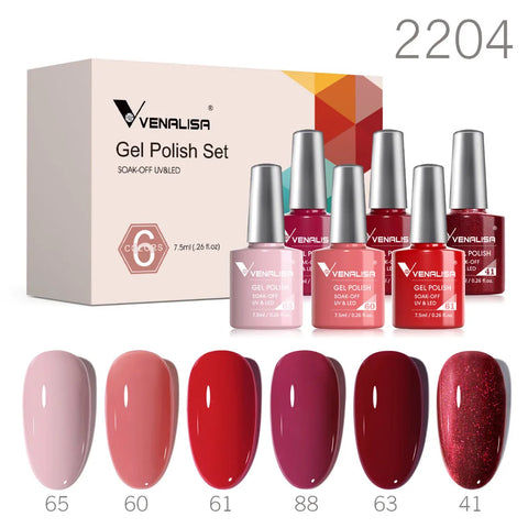 Venalisa Nude Color Elegance Gel Nagellak Kit