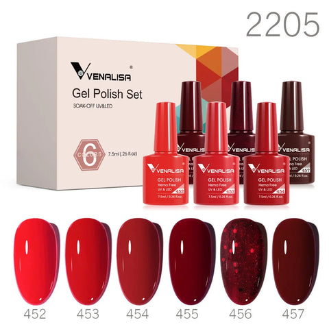 Venalisa Nude Color Elegance Gel Nagellak Kit