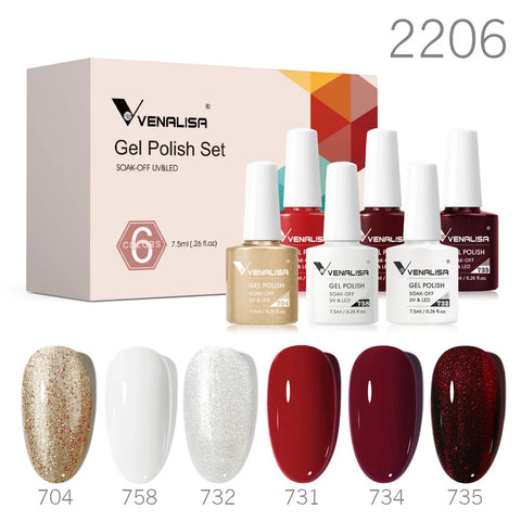 Venalisa Nude Color Elegance Gel Nagellak Kit