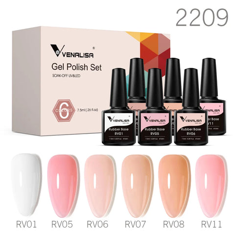 Venalisa Nude Color Elegance Gel Nagellak Kit