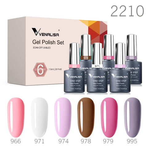 Venalisa Nude Color Elegance Gel Nagellak Kit