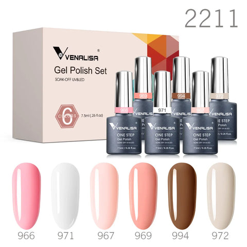 Venalisa Nude Color Elegance Gel Nagellak Kit