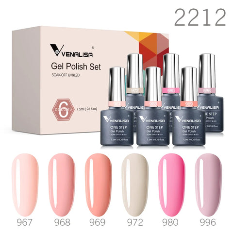 Venalisa Nude Color Elegance Gel Nagellak Kit