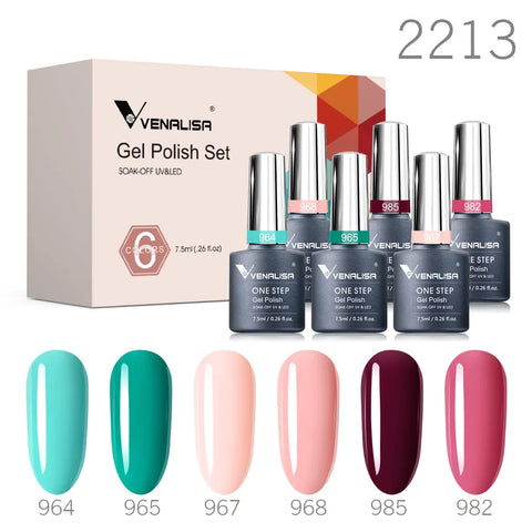 Venalisa Nude Color Elegance Gel Nagellak Kit