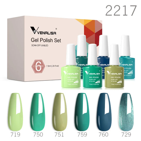Venalisa Nude Color Elegance Gel Nagellak Kit