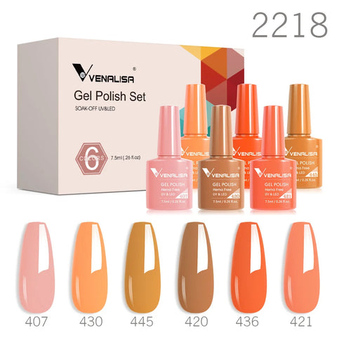 Venalisa Nude Color Elegance Gel Nagellak Kit