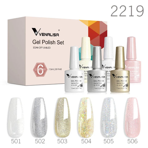 Venalisa Nude Color Elegance Gel Nagellak Kit