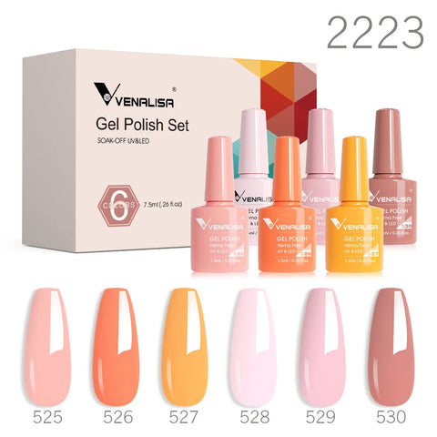 Venalisa Nude Color Elegance Gel Nagellak Kit