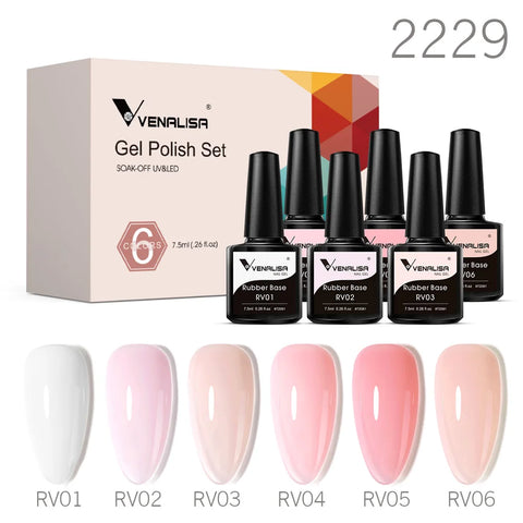 Venalisa Nude Color Elegance Gel Nagellak Kit