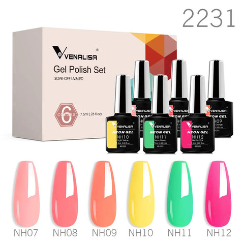 Venalisa Nude Color Elegance Gel Nagellak Kit
