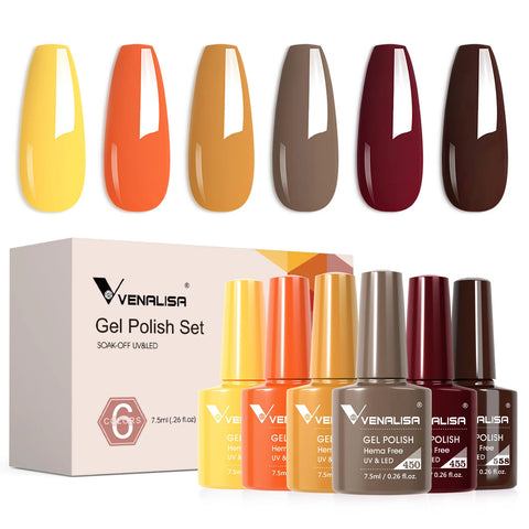 Venalisa Nude Color Elegance Gel Nagellak Kit