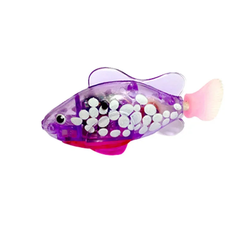 Pet Cat Toy LED Interactive Swimming Robot Fish Toy for Cat - Stimulate Your Pet's Hunter Instincts