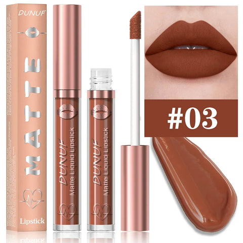 18 Color Waterproof Lip Gloss & Matte Liquid Lipstick Set