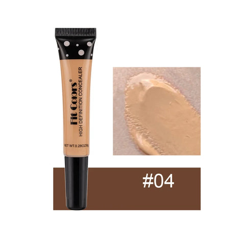Full Cover Liquid Concealer - 8 Color BB Cream Foundation for Natural Brightening Makeup